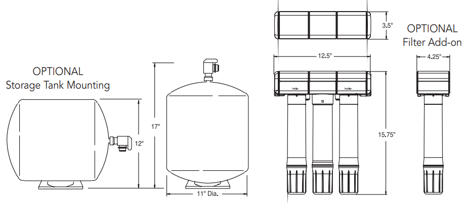 ERO 375 ECOWATER REVERSE OSMOSIS